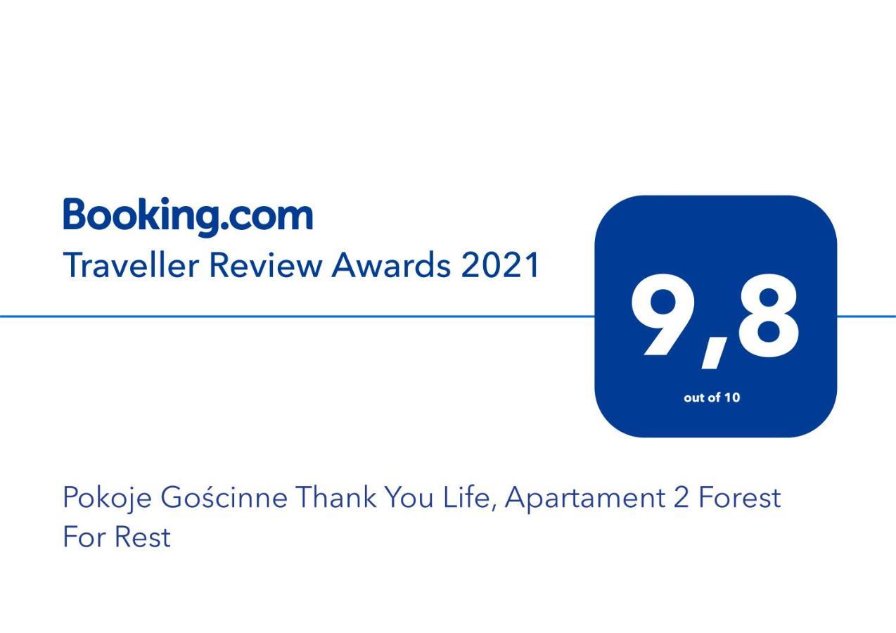 Pokoje Gościnne Thank You Life, Apartament 2 Forest For Rest Bystrzyca Kłodzka Eksteriør bilde
